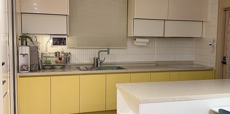 타일시트지로 주방분위기 바꾸기(+셀프시공)