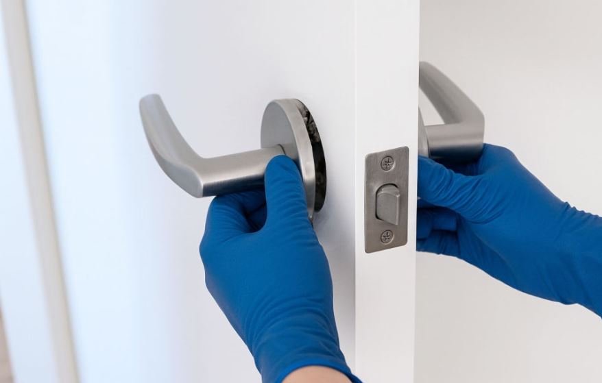 셀프로 방문손잡이 교체 + 집안분위기UP