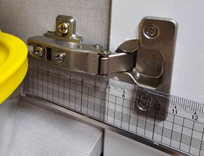 주방 싱크대 경첩 교체, 교체전 사이즈 확인 필수!! 셀프로 해결!