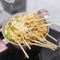 추운날 혼쯔유를 활용한 뜨근한~~ 어묵탕